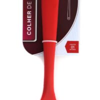 BK4426SK - COLHER SILICONE VERMELHO 27,5CM