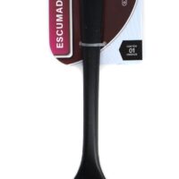 BK4431SK - ESCUMADEIRA SILICONE PRETO 28CM 