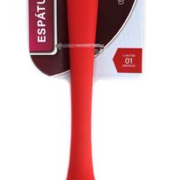 BK4434SK - ESPATULA VAZADA DE SILICONE 28CM - VERMELHO