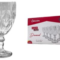 BV4667 - JOGO TAÇA DIAMOND 340ML 6 PEÇAS