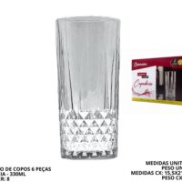 BV5978 - CJ DE COPOS 6PCS CAPADOCIA - 330ML - finalizar