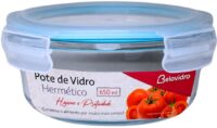 BV6041 - VD POTE VIDRO RED 650ML SIL AZUL